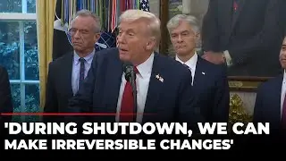 Trump Shocks America Hours Before Government Shutdown, Warns Of Irreversible Changes: 'We Can Do...'