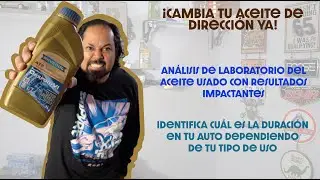 El aceite de dirección no es eterno, ¿ya cambiaste el tuyo? mira el tiempo de cambio según análisis