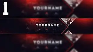 Top 3 Youtube Banner Templates | Photoshop Free (CS6, CC) 2017