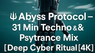 🔱 Abyss Protocol ⚡ | 31 Min Techno & Psytrance Mix (Deep Cyber Ritual 4K)