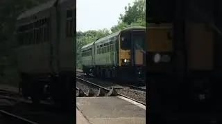 Class 155 passing with 4 tone #class37 #class170 #railway #class #train #roadto400subs