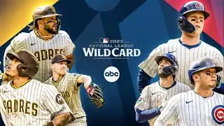 #4 Cubs vs #5 Padres Wild Card Series Highlights 