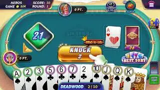 Gin Rummy Online 7132T