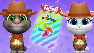 NEW STICKER ALBUM 2025 - MY TALKING TOM FRIENDS DAY 79 GAMEPLAY (iOS/ANDROID)