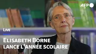 🔴 LIVE - Conférence de presse de rentrée d'Elisabeth Borne