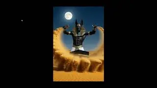 Anubis takes revenge on Allah on behalf of his beloved black dogs