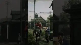 RDR2 funny moment😂 #shorts #games #funny #dance #horse #rdr2