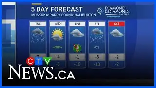 Simcoe Muskoka weather for the week of Dec. 22