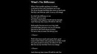 Whats The Difference