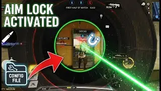 CODM Aim Lock Config: Auto Headshot & Zero Recoil 🔴