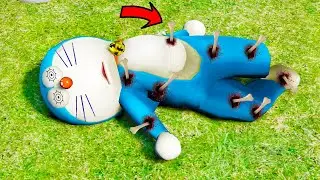 GTA 5: Breaking EVERY BONE As DORAMON In GTA V! Gta5 mods