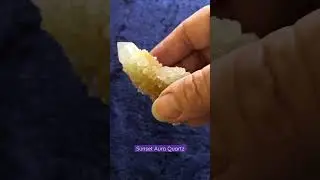 Sunset Aura Spirit Quartz #shorts