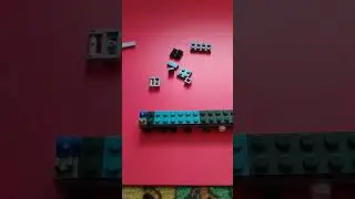LEGO: ciężar&oacute;wka wojskowa z rakietą tutorial część 2 #lego #legotutorials #tutorial