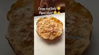 crispy and testy 😋 paper chart 🤤👍 recipe for you #hindisong #shortvideo #paperchart