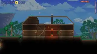 Terraria let's play ep4 Kyles new room