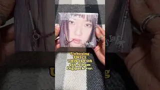 Unboxing TWICE - THIS IS FOR 4th Album Digipack ver.