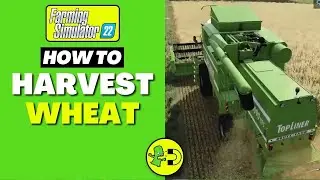 Farming Simulator 22: как собирать урожай пшеницы