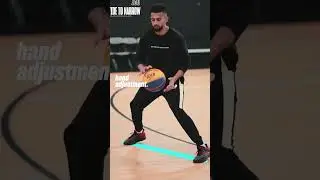 Shooting drill for balance and hand placement