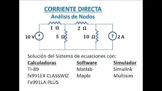 ANÁLISIS DE NODOS - Ejemplo 1