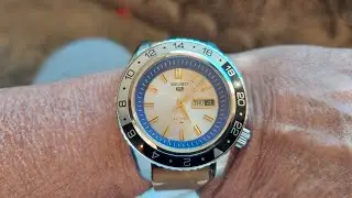 Винтажные автоматические наручные часы SEIKO 5 Model 5126A (ОБЗОР)