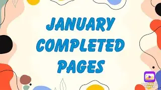 Completed Coloring Pages for January 2023: Adult Coloring