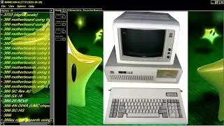 ATTRACT MODE MAME MESS 386 20 REVO 198x DFI Unknown IBM PC AT 5170 CLONE PROBLEM BOOT START UP SCREE