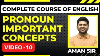 Complete pronoun||pronoun concepts||English for competitive exams|free course of english|ssc english