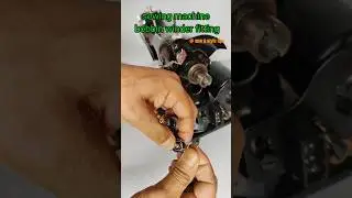 Sewing machine bobbin winder fitting #sewingtipsandtricks #sewingmachine #sewingmachinerepair