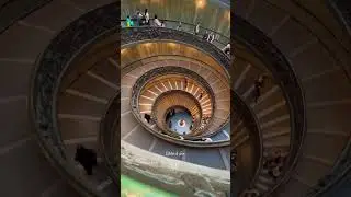 📍 Bramante Staircase, Vatican City Rome .#vaticancity #travel #bramantestaircase