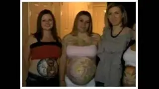 Expectant Mothers Celebrate Their Pregnancy With Belly Painting