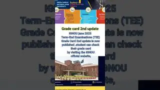 #ignoustudy #ignouresult #ignougradecard #distancelearning #learning #education #educationalvideo