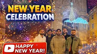 Happy New Year Vlog | Celebration in Lisbon Portugal 🇵🇹