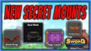 NEW SECRET MOUNTS In The Game! | Sword Fighters Simulator | Update 5