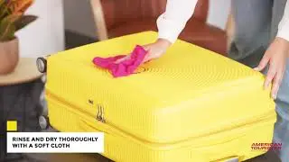 American Tourister - How to clean the exterior of your luggage and bags?