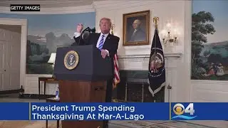 Trump To Spend Thanksgiving At 'Winter' White House