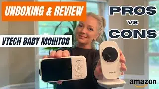 Обзор и распаковка видеоняни VTech VM819 менее чем за 2 минуты | Amazon.com