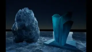UE Material - Ice and Crystal