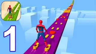 Skater Stacker - Gameplay Part 1 All Levels 1-10 (Android, iOS) #1