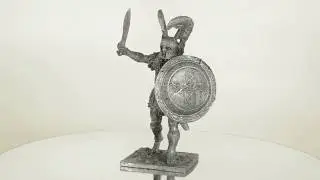 The Greek hoplite, 480 BC. Collection 54mm 1:32 metal toy soldier statue