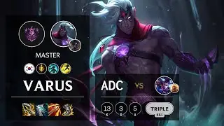 Varus ADC vs Vayne - KR Master Patch 11.1