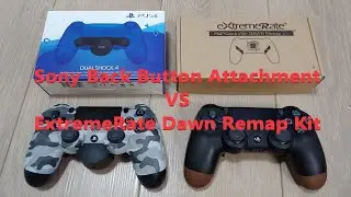Comparativa : Sony Back Button Attachment VS Extremerate PS4 Controller Remap Kit [ITA]