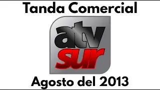 ATV Sur Tanda Comercial Agosto del 2013