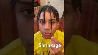 Shrinkage is real #locs #coils #starterlocs #dreads #twostrandtwist #ropetwist