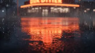 Cinematic Rainy Japan ☔ Neon Reflections at Night