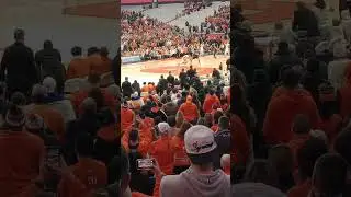 Syracuse game winner  crowd decibals reaction the best video