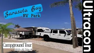 Sarasota Bay RV Park FULL TOUR | Best Beaches Near Bradenton & Anna Maria