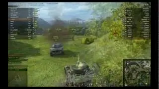T71 gameplay on Mountain Pass, World Of Tanks