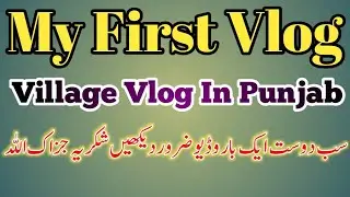 My first vlog in village | my first vlog | adil Vlog In Village 