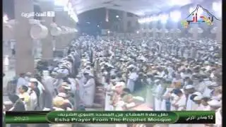 لأول مرة تحدث | السديس يصلي بالناس في الحرم النبوي الشريف