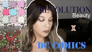 🦇 REVOLUTION x DC COMICS : Batman, the Joker & Harley Quinn palettes